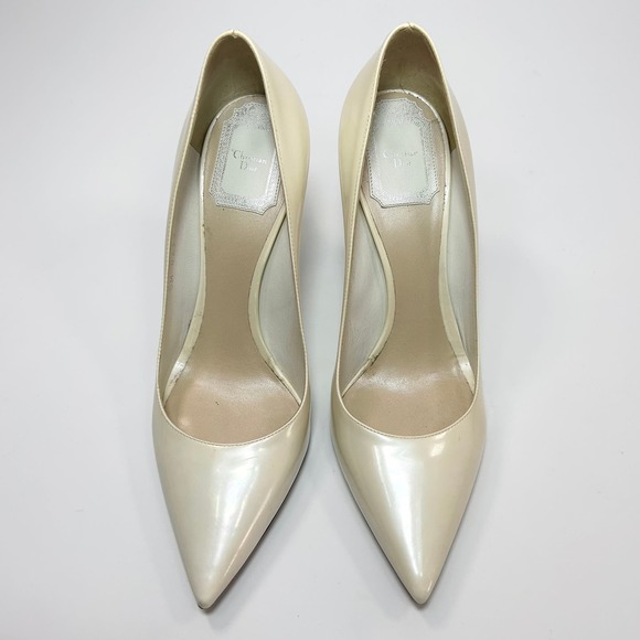 Christian Dior Pearlescent Patent Pointed Toe Heel - Picture 4 of 10